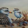 Plovers Two
10x20 Acrylic 
